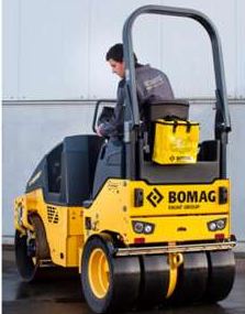 Rouleaux tandem vibrants articulés Bomag BW 120 AC 5 - 1,8 à 3 tonnes - moteur Kubota_0