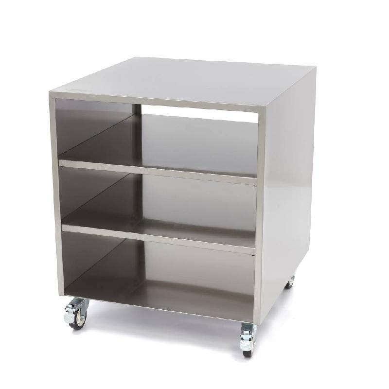 Table acier inoxydable, 60x60cm, charge de 120 kg,  Maxima 09300780_0