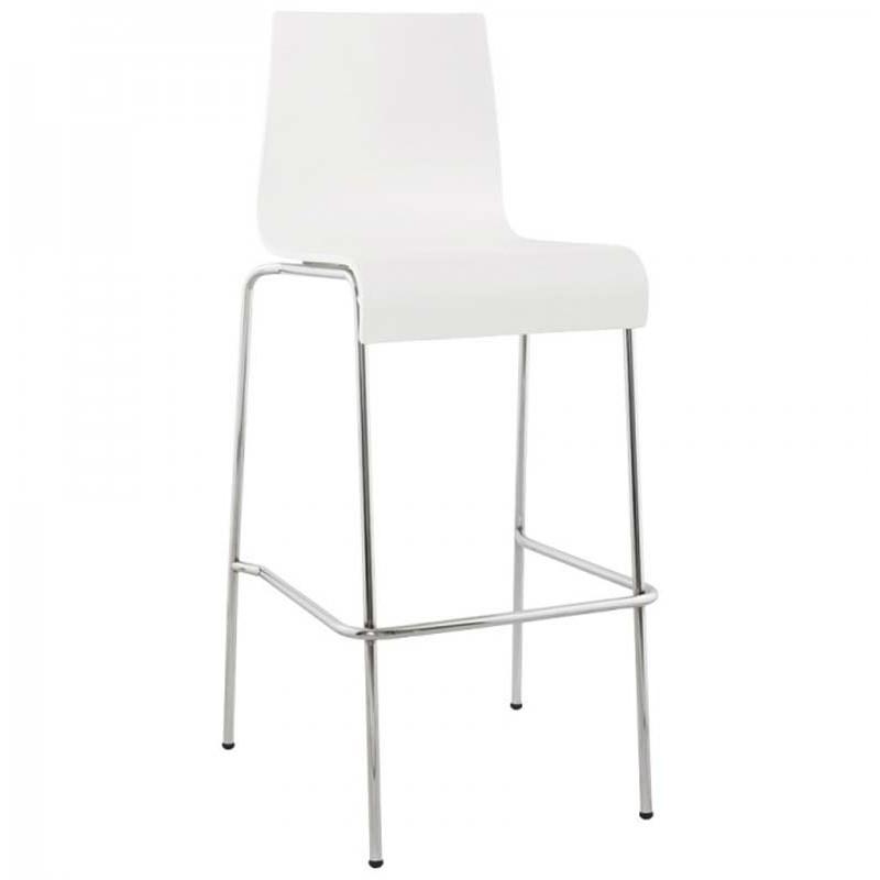 TABOURET DE BAR FOREST 104CM BLANC - PARIS PRIX_0