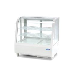 Vitrine réfrigérée positive à gâteaux - 100 L - 68 cm - blanc | Maxima - 09400836 - 8719324276467_0
