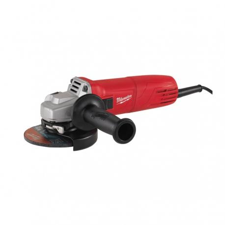 AG 10-125EK - 1000W, 125mm, 1 main. Livré en Carton, flasque, poignée additionnelle, LLO Milwaukee | 4933451220_0