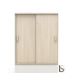 Armoire basse à portes coulissantes - Mobel Linea - disponible en plusieurs dimensions et coloris_0