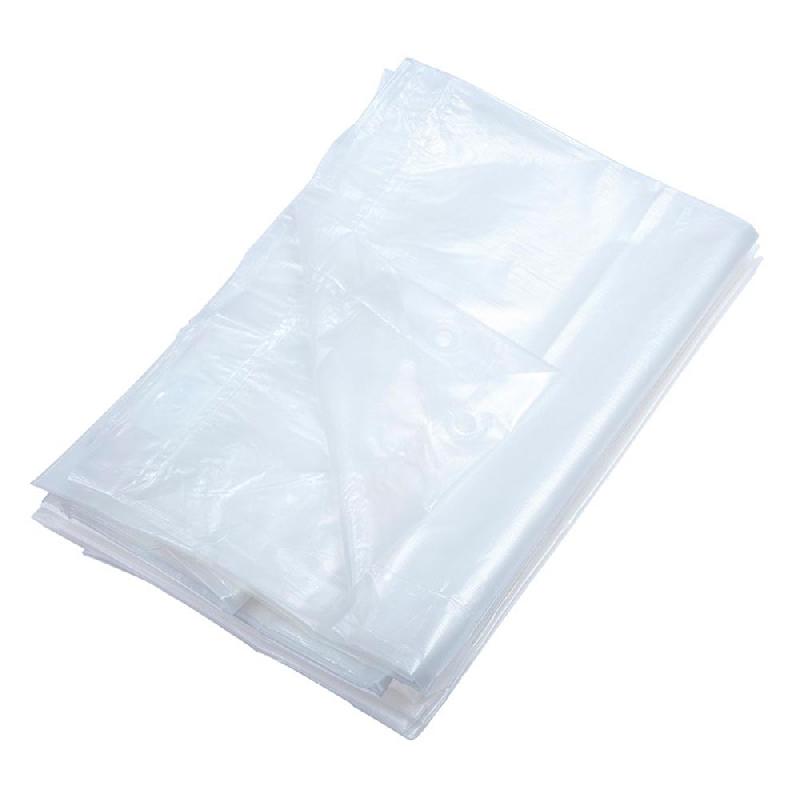 Bâche de chantier ecoplatinium translucide 5x10 m 70 g/m² PRB07005X10EP_0
