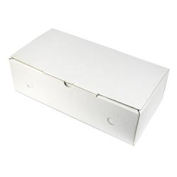 Boîte à Calzone Neutre Blanche - Carton - 33 x 17 x 10 cm - par 100 - blanc 3760394091257_0