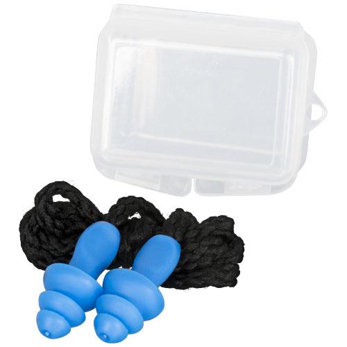Bouchons d'oreille à réduction de bruit Bazz 10223501 - silicone réutilisables avec triple bride et cordon_0