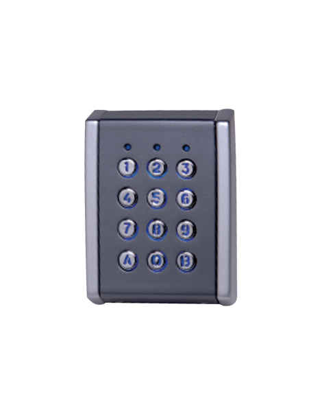 Clavier autonome en saillie en aluminium avec touches métalliques - EX6M-72C - Référence 597009_0