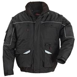 Coverguard - Blouson de travail 2 en 1 noir multi poches RIPSTOP Noir Taille L - L noir 5450564003385_0