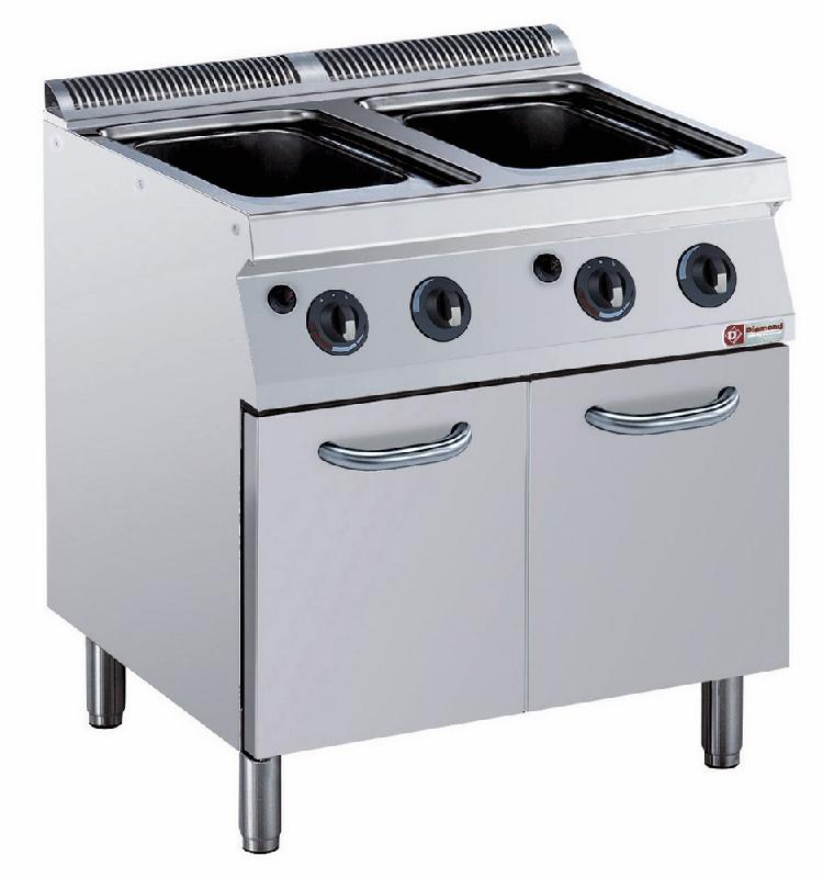 Cuiseur à pâtes gaz 2 x 24,5 litres - sans armoire et sans panier - G17/CPA8-N_0