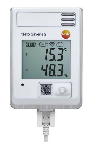 Enregistreur de données wifi avec écran et sonde de température et d'humidité intégré - TESSaveris2-H1_0