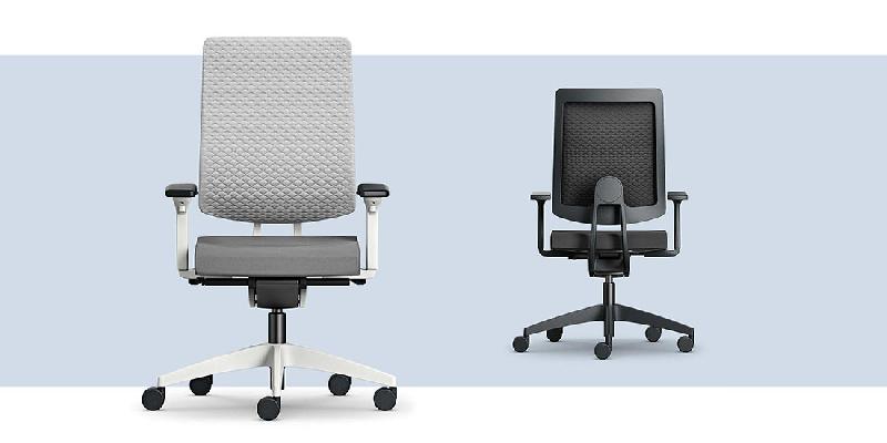 Fauteuil de travail Black Dot Air - maille 3D Air Knit avec dossier flexible_0
