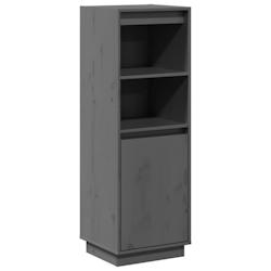Helloshop26 - Buffet bahut commode armoire meuble de rangement organisateur cuisine salle de séjour salon haut 37 x 34 x 110 cm bois 02_0034225 - 300_0