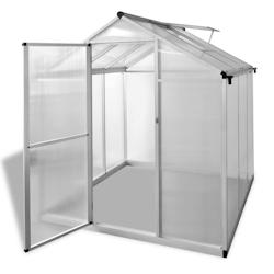 Helloshop26 - Serre tente abri plante fleur légumes aluminium renforcé 3,46 m² Transparent 02_0044480 - 3000220167146_0