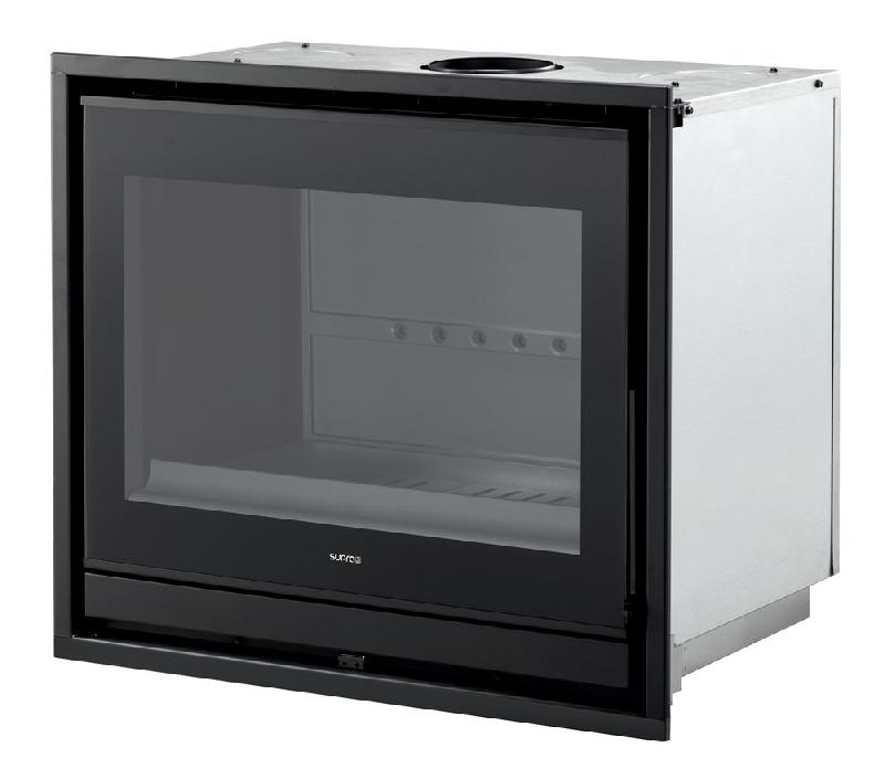 Insert à bois NEO 76 en acier - étanche - 10 kW_0