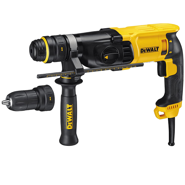 MARTEAU PERFORATEUR SDS+ DEWALT D25134K 3 MODES -26 MM 2,6 JOULES