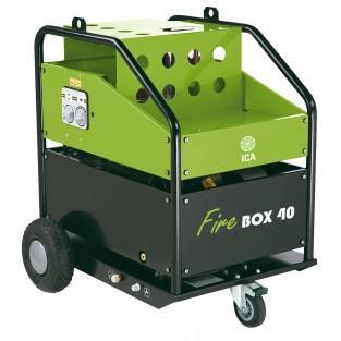 Nettoyeur haute pression Fire Box 20/21 DI ICA - châssis tubulaire robuste - chaudière fioul basse consommation - 200 bars - 1260 l/h_0