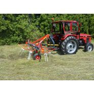 Faneuse OZ - 272 Rozmital à deux rotors - largeur de travail de 2,7 m - simple et performante pour petites surfaces_0