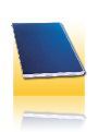 Panneau solaire Titanium - absorbeur en cuivre avec traitement Titan - surface totale 2m² - vitre trempée antireflet_0
