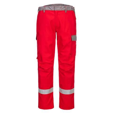 PORTWEST FR06 PANTALON BIZFLAME ULTRA BICOLORE ROUGE - TAILLE 46 - STANDARD