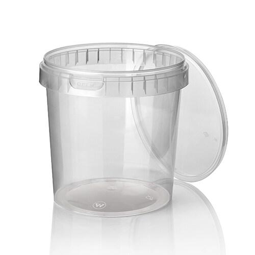 Starpak Pots alimentaires PP 770 ml Ø 11,8 cm · 11,3 cm transparent (210 unités) PAPSTAR - transparent plastique polypropylène 86540_0