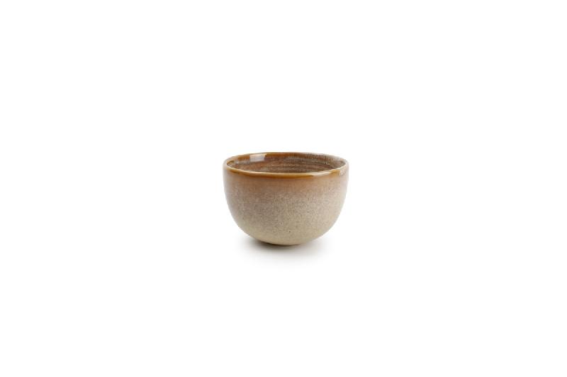 BOL ROND BRUN GRÈS Ø 9 CM DUNA