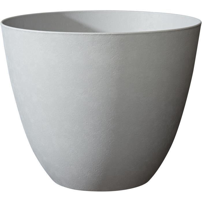 Pot de fleur POETIC - Élément Rond 50 en béton_0