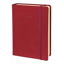 QUO VADIS - AGENDA - 2026 - MINISTRE PRESTIGE - SEMAINIER PLANNING - MULTILINGUE - SILK - ROUGE - 13 MOIS DE DÉC. À DÉC. - 16X24 CM