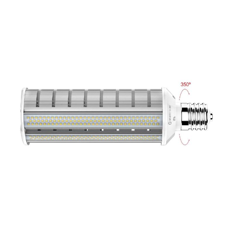 Ampoule Led Smile 60W E40 À Remplacer, 120°, 2200K, 6000Lm, Ip64, Beneito & Faure - Solution Professionnelle Pour L'Éclairage Extérieur - blanc 84_0