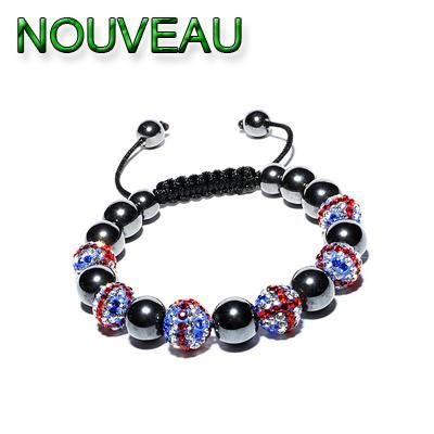 BRACELET FITMANIA LONDON ET HÉMATITE - STAR