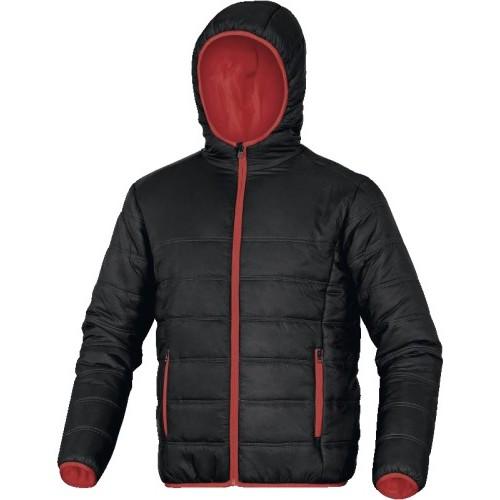 BLOUSON MATELASSÉ - DOUDOUNE - BICOLORE NOIR/ROUGE - XL - DOON DELTA PLUS