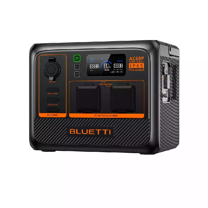 BLUETTI AC60P Station électrique portable | 600 W / 504 Wh_0