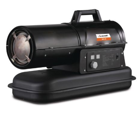Canon à chaleur diesel à combustion directe Unicraft DHG 20 - 6530020 - 20 kW - Réservoir 22L_0