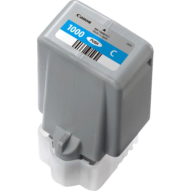 Canon Cartouche d'encre cyan PFI-1000C_0