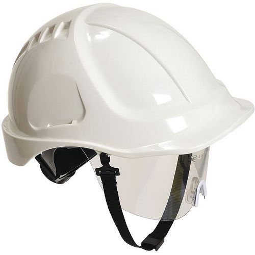CASQUE À VISIERE ENDURANCE PLUS VISOR PW54 BLANC - PORTWEST