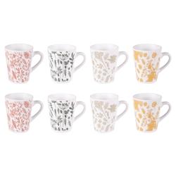 Coffret de 8 tasses Galehia 10 cl -  Multicolore Rond Grès Table Passion 8.9x5.8 cm - multicolore Grès 3106232781438_0
