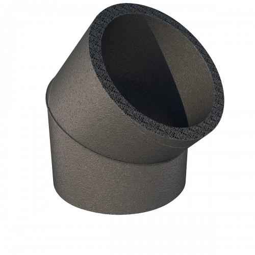 COUDE 45° AERFOAM D160 MM POUR CHAUFFE-EAU THERMODYNAMIQUE UBBINK