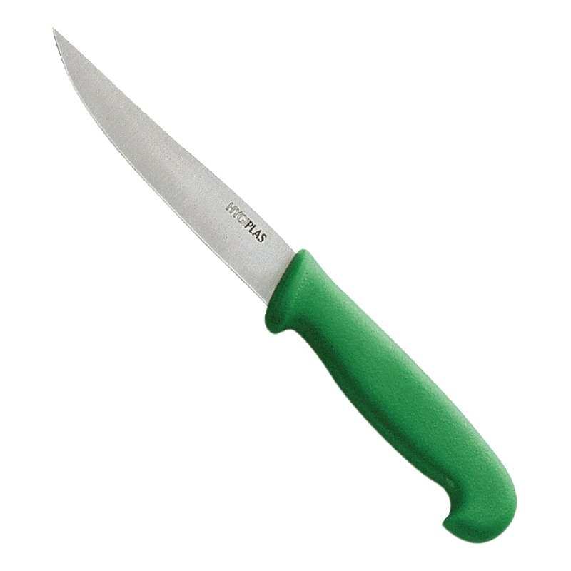 COUTEAU D’OFFICE HYGIPLAS 7 CM VERT