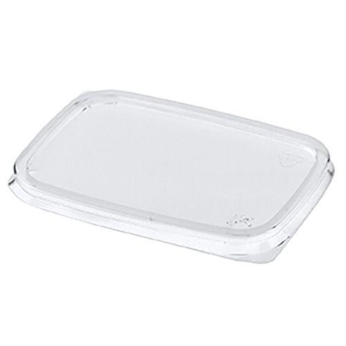 COUVERCLE POUR BOÎTE D'EMBALLAGE PAPSTAR, PP, CARRÉ, 0,6 CM X 8,1 CM X 10,8 CM,