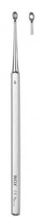 Curette de Besnier à lupus fenêtrée - Inox n°2 à n°7 - Réf. 7021 à 7026_0