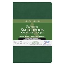 DELTA SERIES CARNET SOUPLE 26F 21,6X14CM 270G - IVOIRE - LOT DE 2