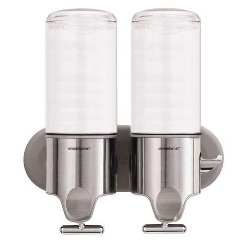 DISTRIBUTEUR DE SAVON MURAL DOUBLE - SIMPLEHUMAN