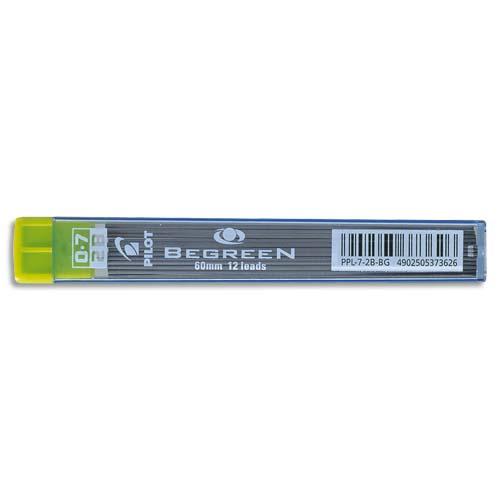 ETUI DE 12 MINES QUALITÉ TRÈS RÉSISTANTE 0,7 MM PPL-7-2B-BG - LOT DE 23