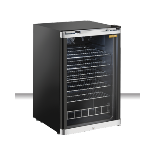 Frigo réfrigéré à boissons 1 porte vitrée - 130L Cool head RCF130_0