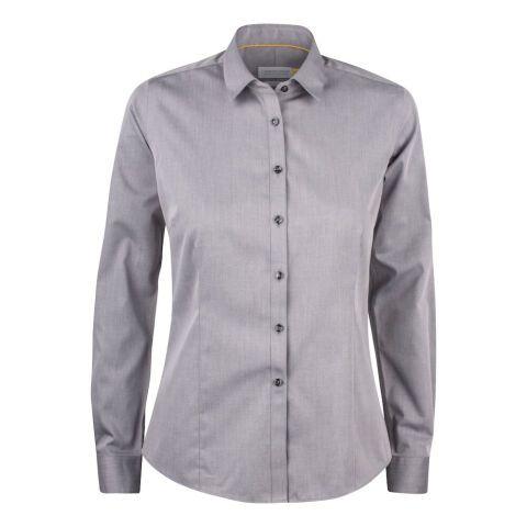 J.HARVEST & FROST YB50 TWILL WOMAN CHEMISE FEMMES GRIS - TAILLE XS