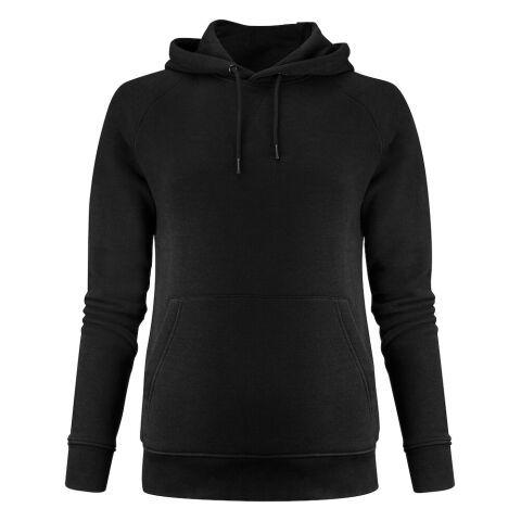 JAMES HARVEST HARDIN HEIGHTS SWEATSHIRT CAPUCHE FEMMES NOIR - TAILLE L