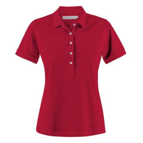 JAMES HARVEST SUNSET POLO PIQUE FEMMES ROUGE - TAILLE XS
