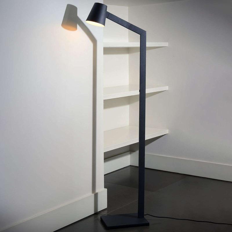 LUCIDE LAMPADAIRE ÉPURÉ MIZUKO EN NOIR