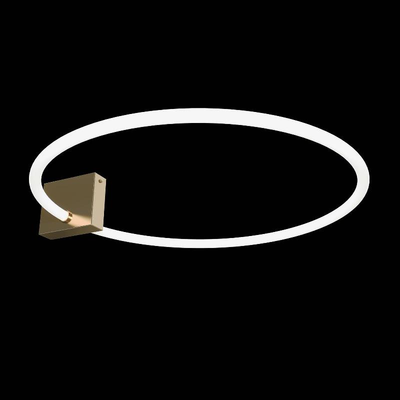 MAYTONI ANILLO PLAFONNIER LED 3 000 K DORÉ/BLANC