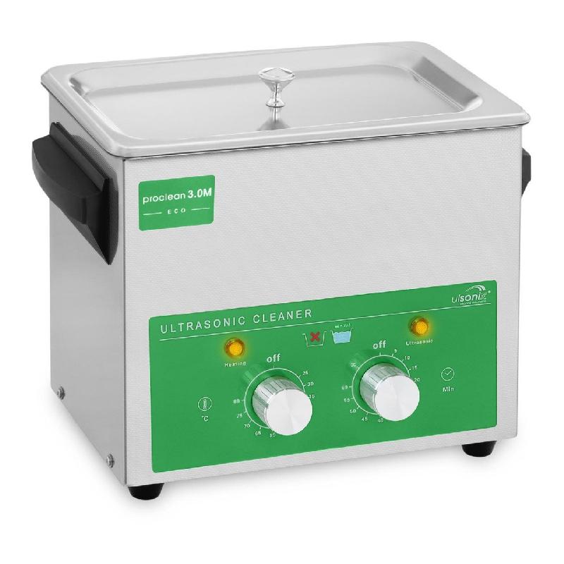 Nettoyeur bac machine ultrason professionnel - 3 litres - 80W - Acier inoxydable - 14_0002583_0