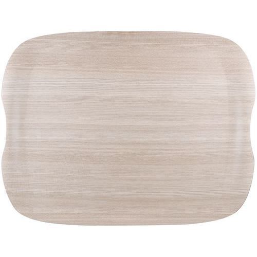 PLATEAU EN STRATIFIÉ 43X33 CM BEIGE-WAVE-ROLTEX