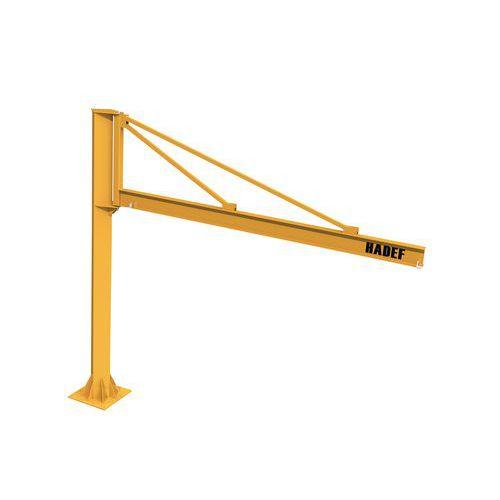 POTENCE TRIANGULEE SUR FUT F=250KG PORTEE =5M - HADEF